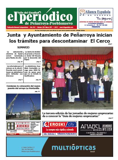 Valle del Guadiato, Portada de Marzo