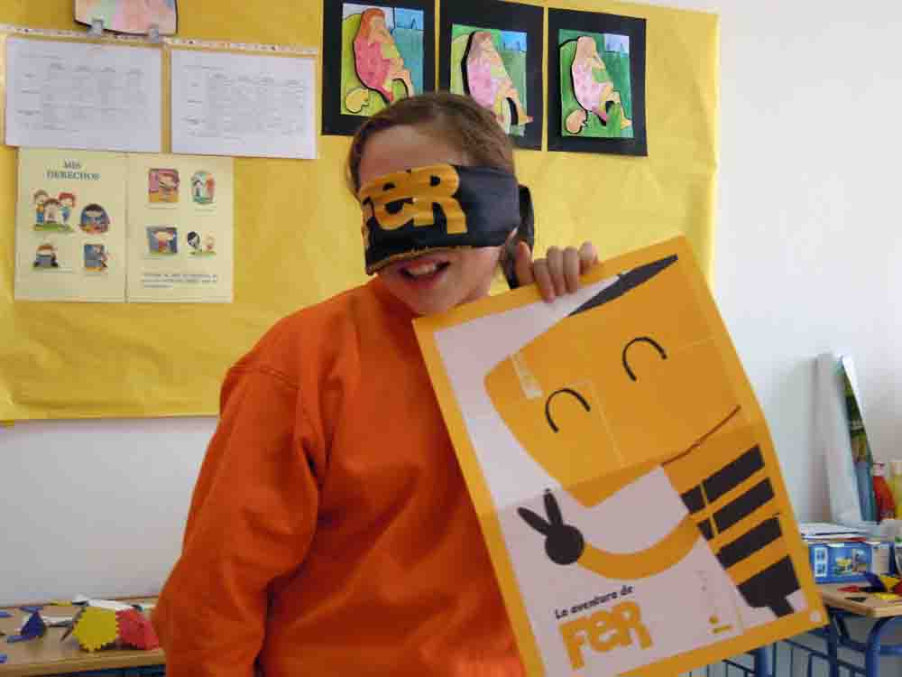 Alumnos de quinto de primaria