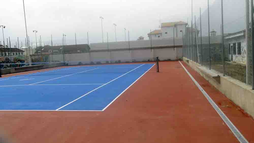 Finalizadas las obras de la pista de tenis