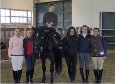 Anna Rosara, Eleonora Locatelli, Amalia Gnecchi con RELION, Silvia Villa, Federica Brolis y Eva Cano