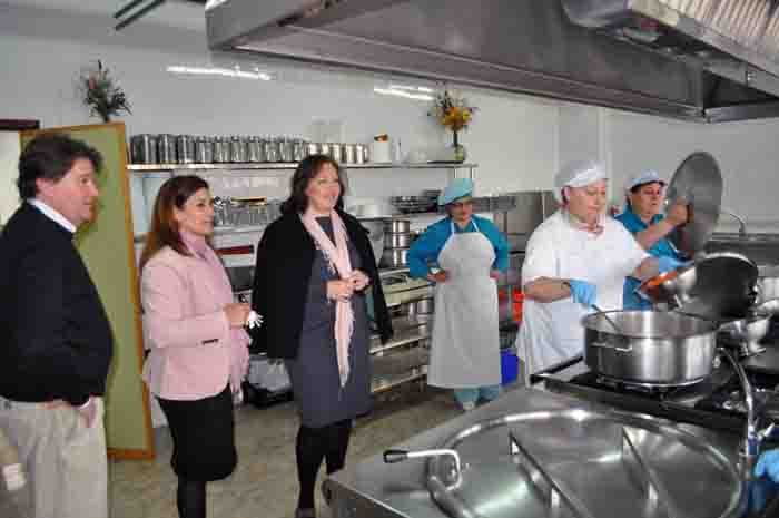 Visita de la Delegada Provincial de Educaci�n de la Junta de Andaluc�a