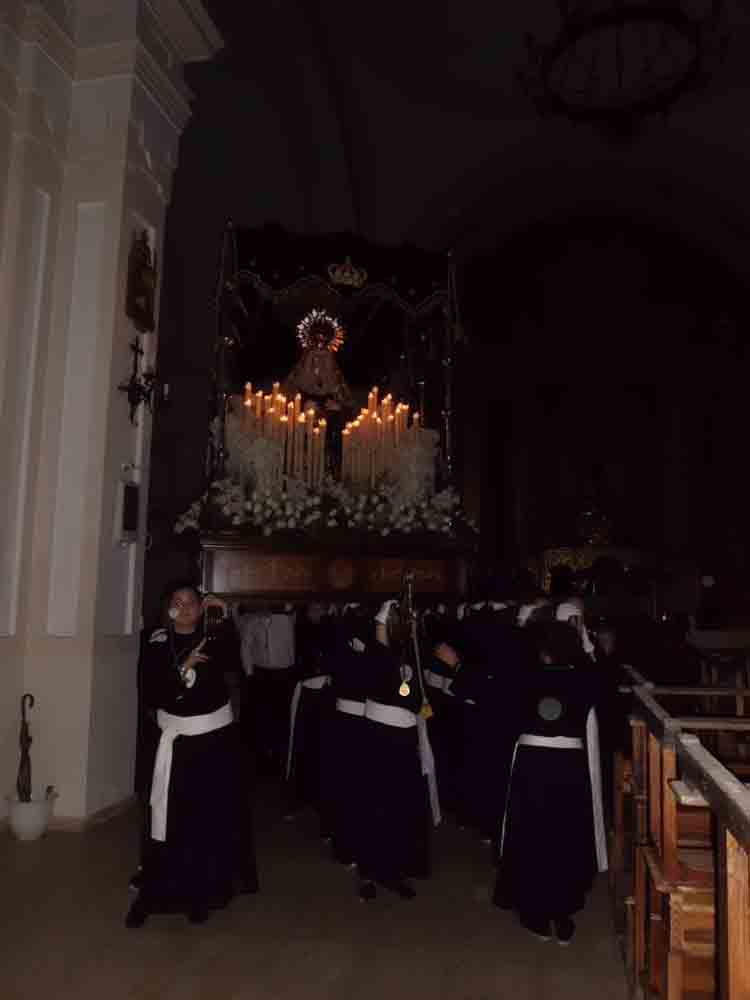 Mar�a Sant�sima de los Dolores de la Iglesia de El salvador