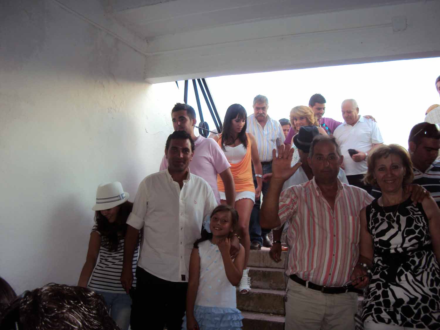 Foto dedicada en la novillada de las escuelas taurinas en Belmez