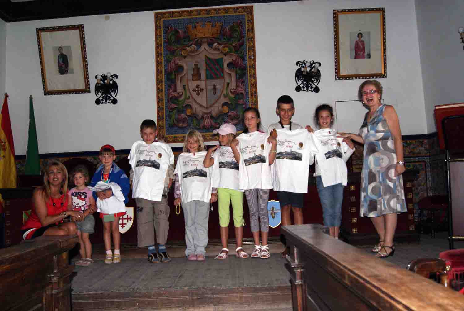 Llegada de los niños biellorrusos