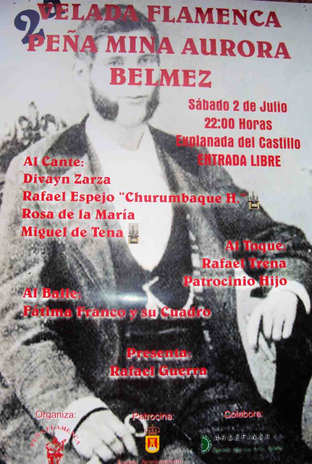 Velada Flamenca de la Pea Mina Aurora