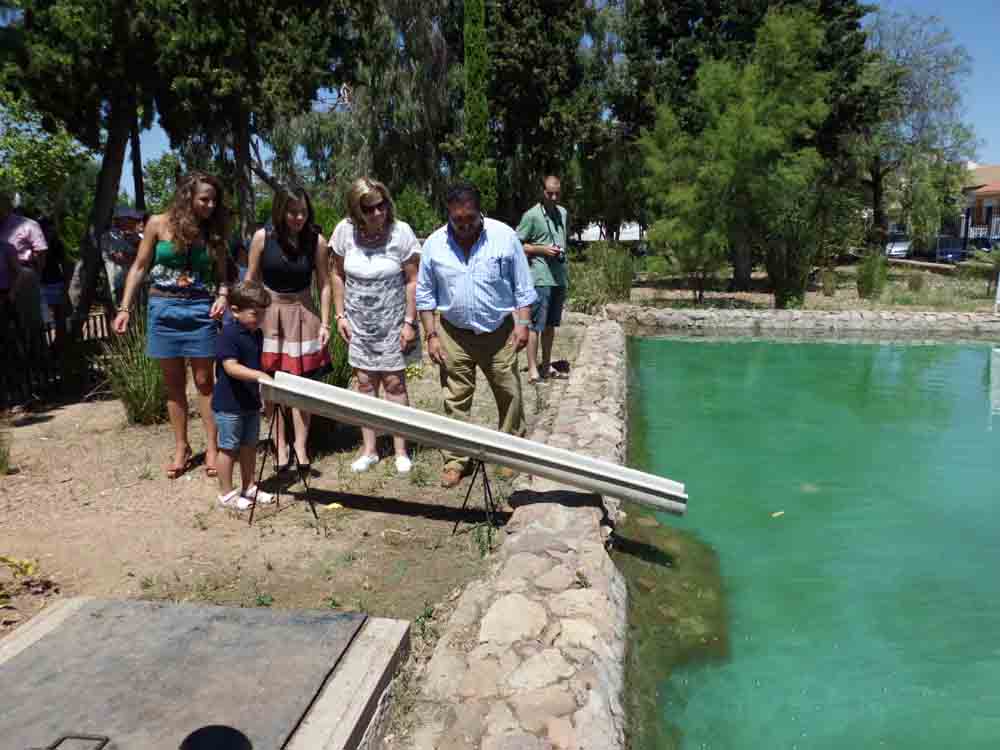 repoblar los peces del parque Carbon�fera