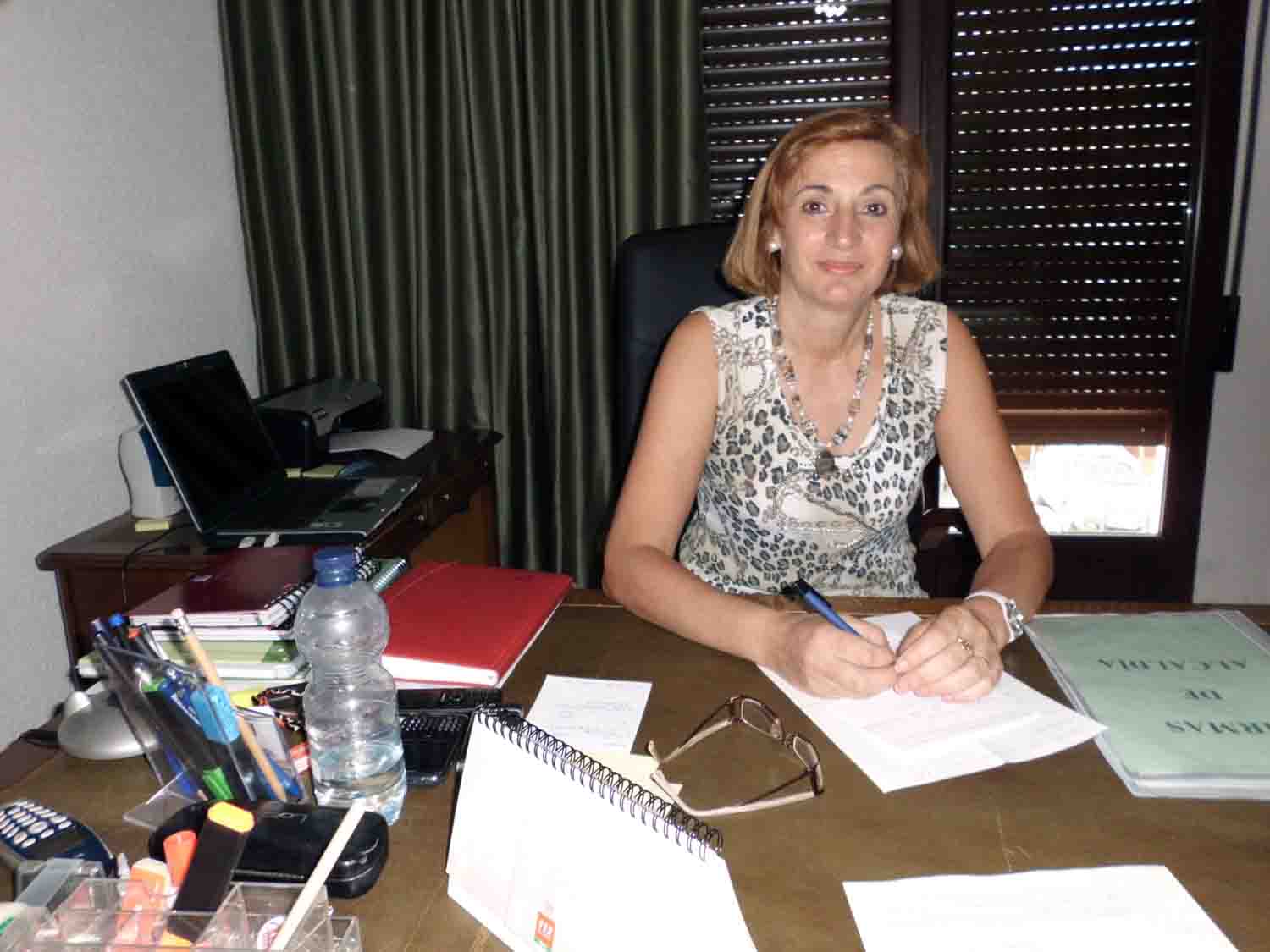 La alcaldesa de Villaviciosa de C�rdoba, Josefa Soto