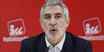 El diputado de IU, Gaspar Llamazares