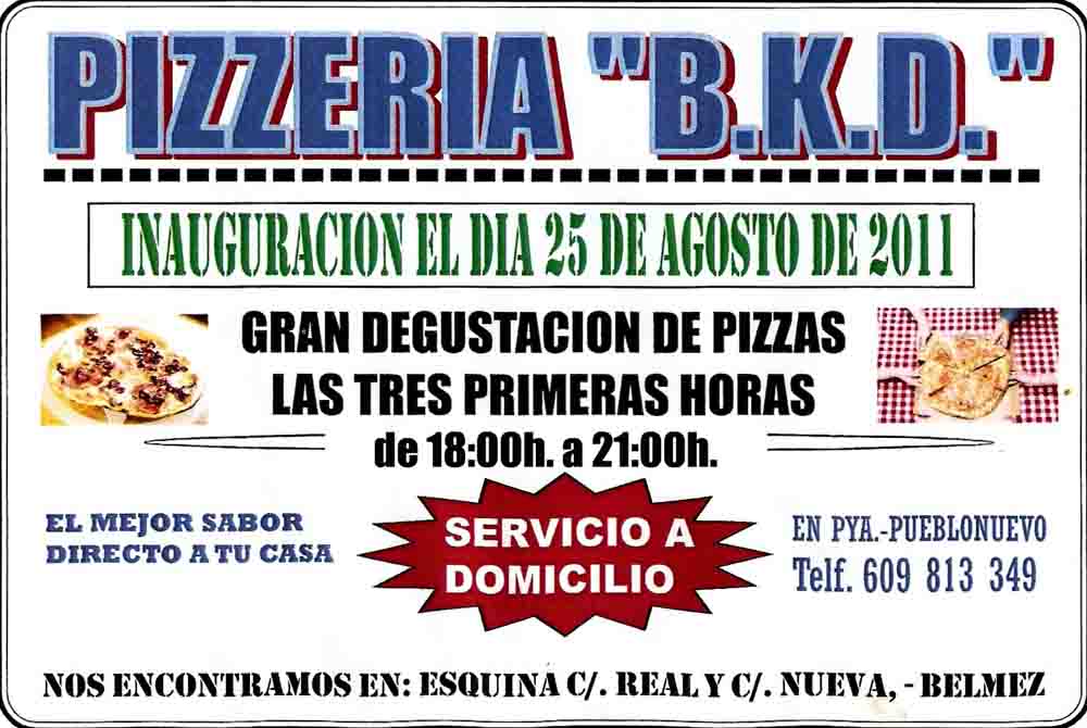 Inauguracin de Pizzera