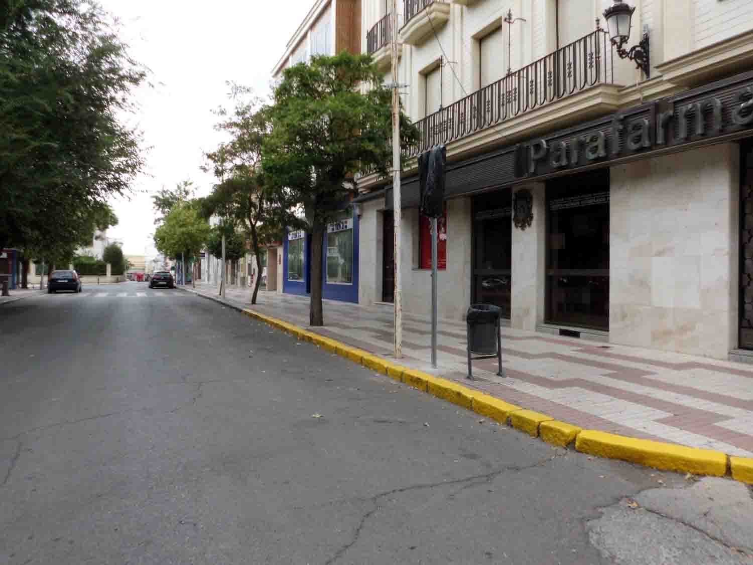 Carga y descarga a la empresas de la zona