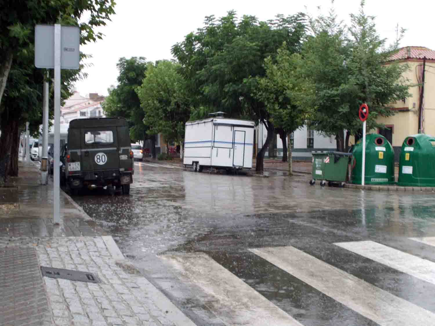 Inundaciones en distintos municipios del Guadiato