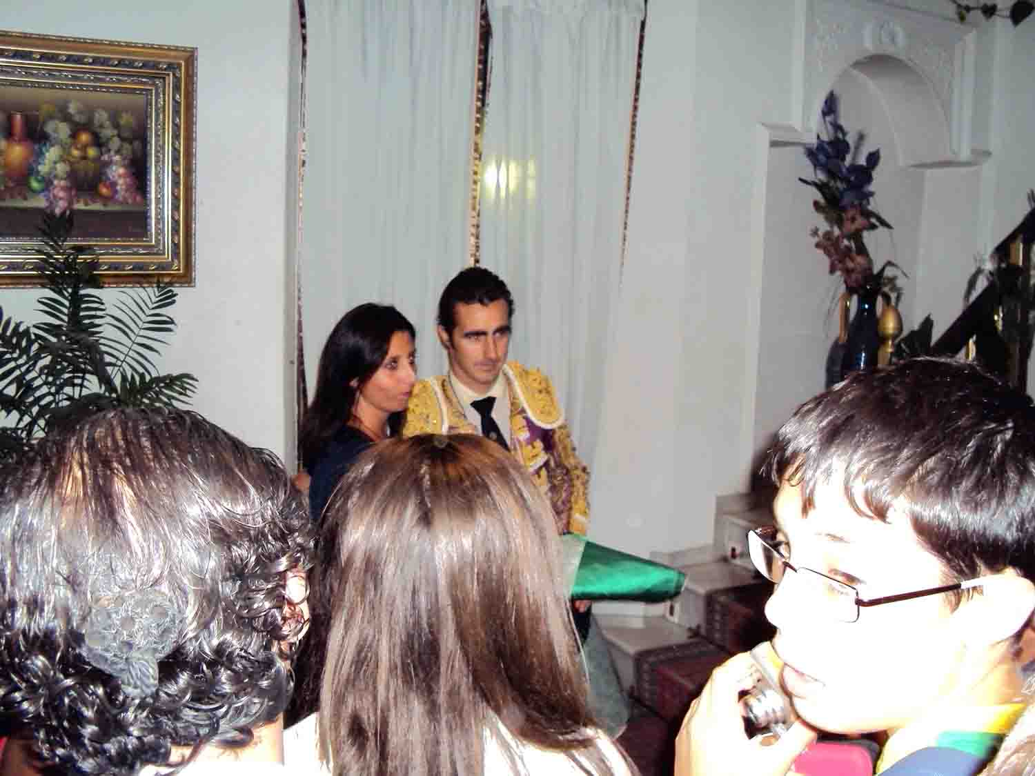 Admiradoras con los toreros