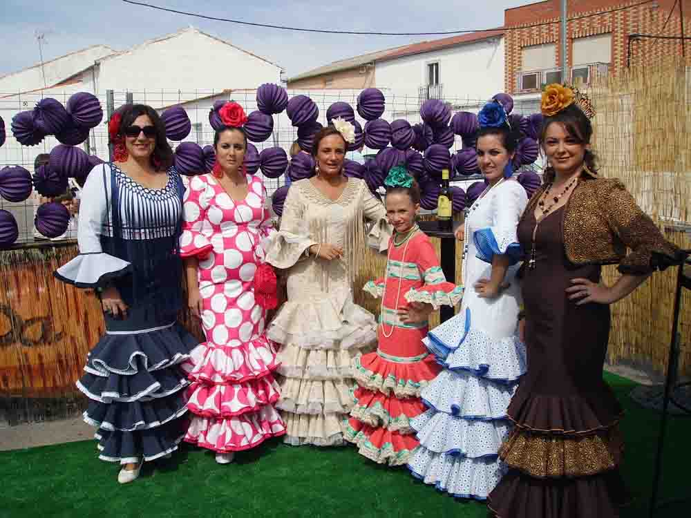 Herminia Marcado presenta su colecci�n de trajes de flamenca