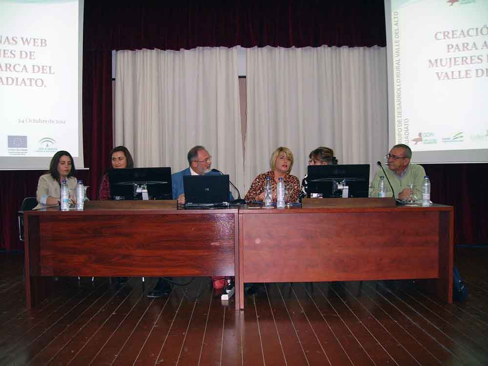 Pginas web para asociaciones de mujeres del Guadiato