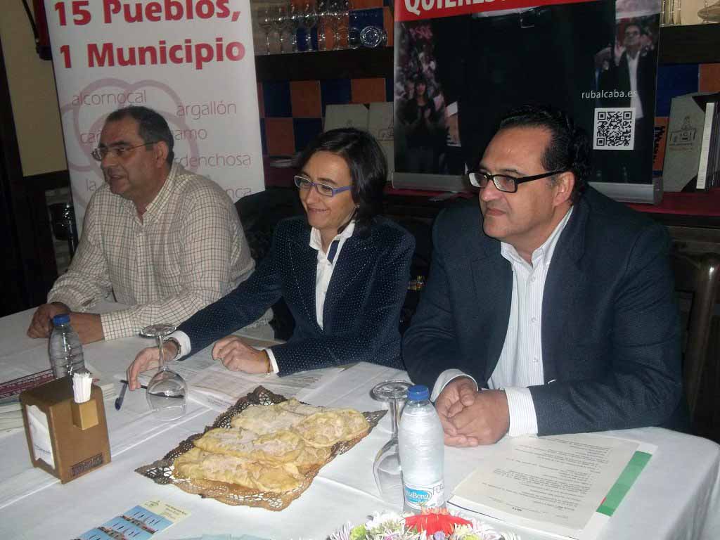 La Ministra  socialista Rosa Aguilar visita El Guadiato