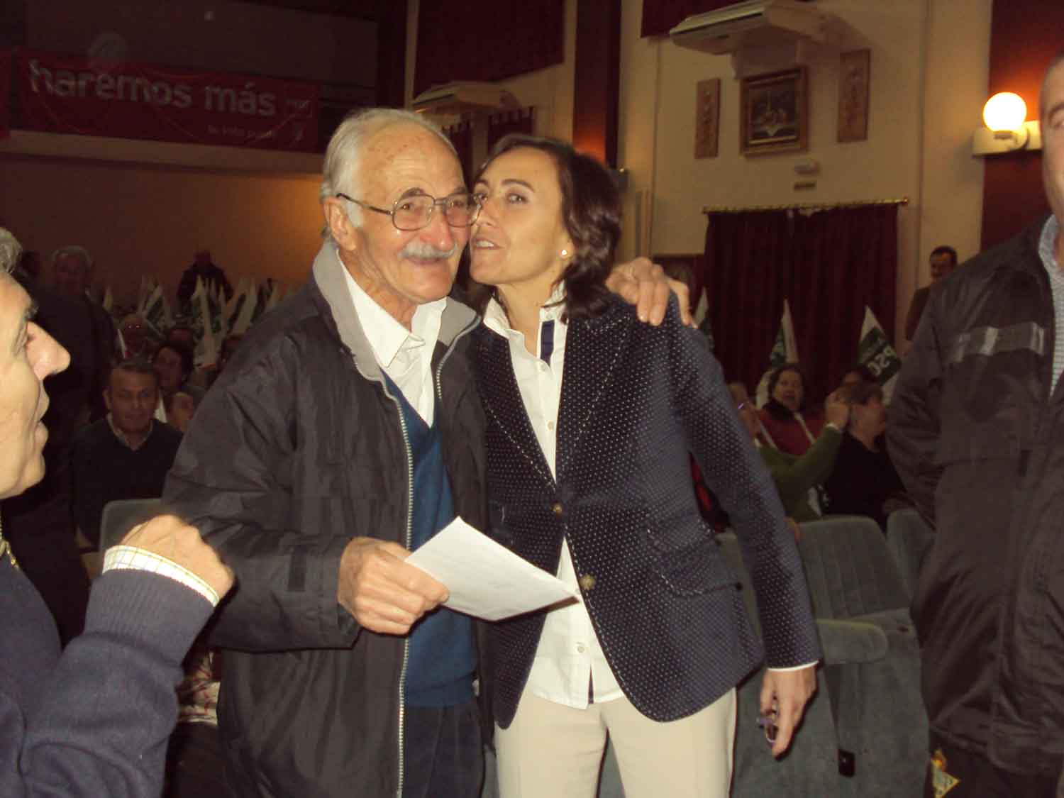 La Ministra  socialista Rosa Aguilar visita El Guadiato