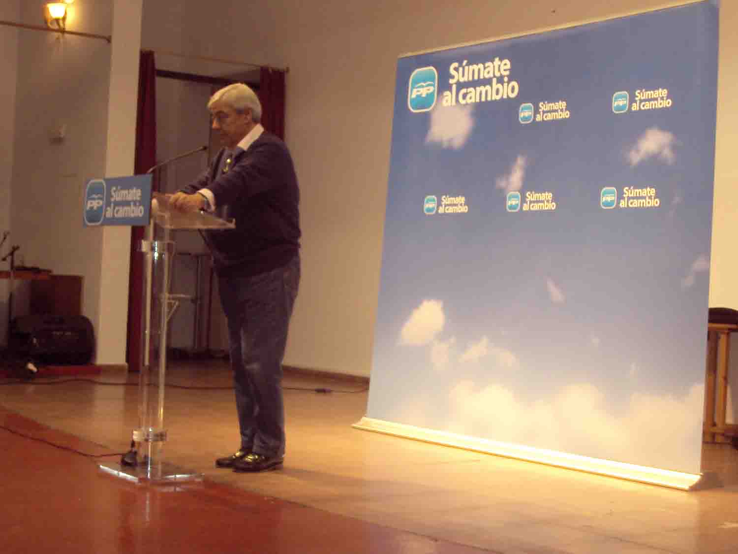 Acto de candidatos del PP en Pe�arroya 