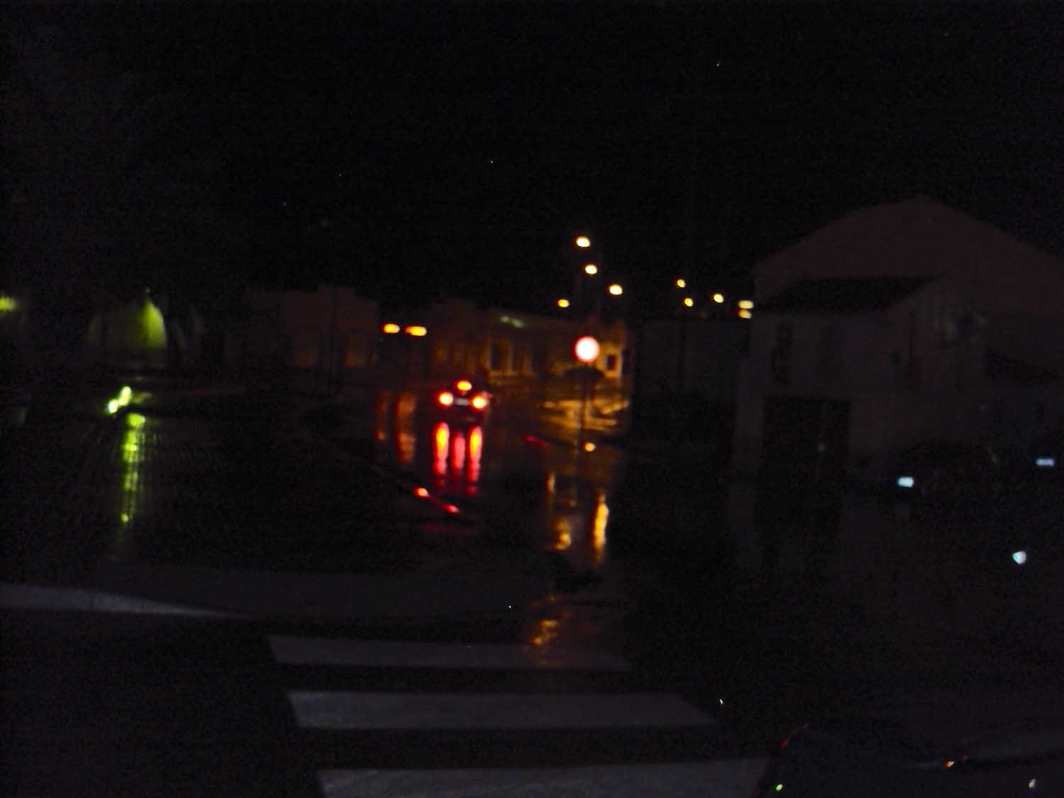 Ronda Sur sin iluminaci�n