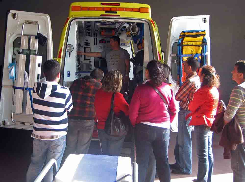 Auxiliar de transporte sanitario