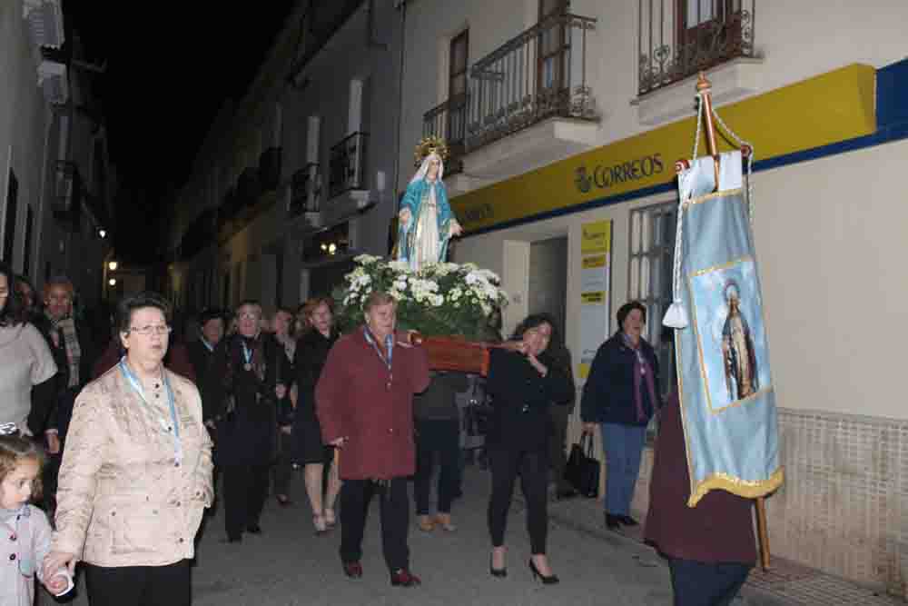 Triduo en honor a la Santísima Virgen Milagrosa
