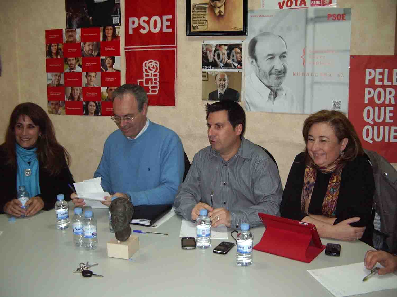 Dur�n visita Pe�arroya