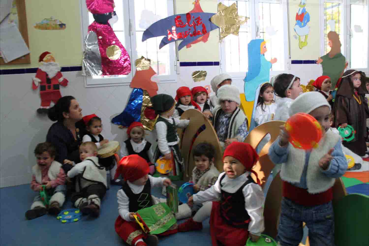 Los nios y jvenes de Belmez celebraron la Navidad