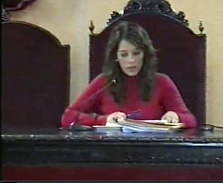 Mar�a Gil, Alcaldesa de Pe�arroya