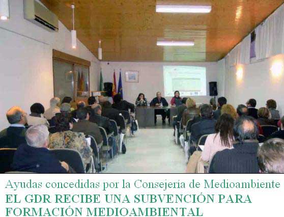 Ayudas concedidas por la Consejera de Medioambiente