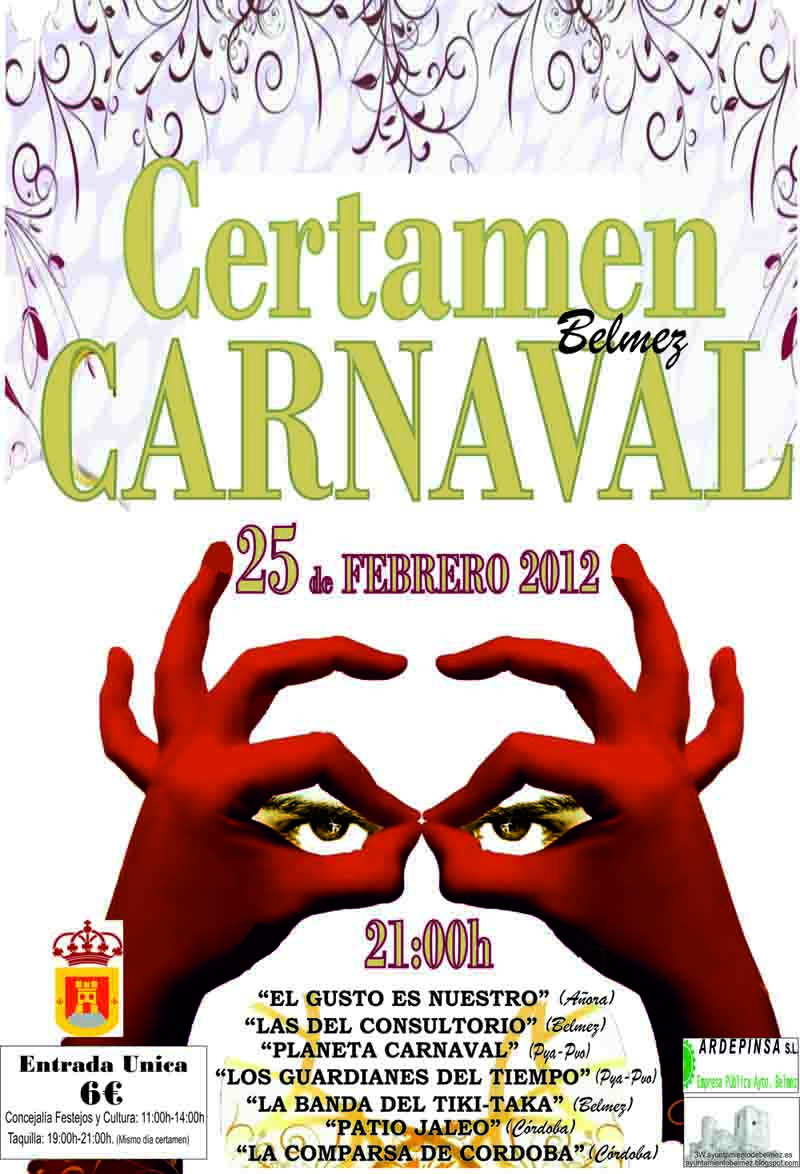 Certamen de  Carnaval en Belmez
