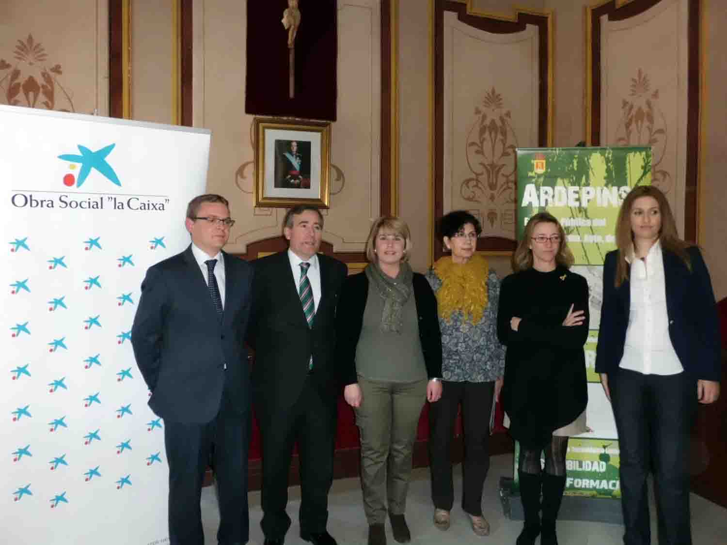 Convenio ayuntamiento y Fundacin de La Caixa