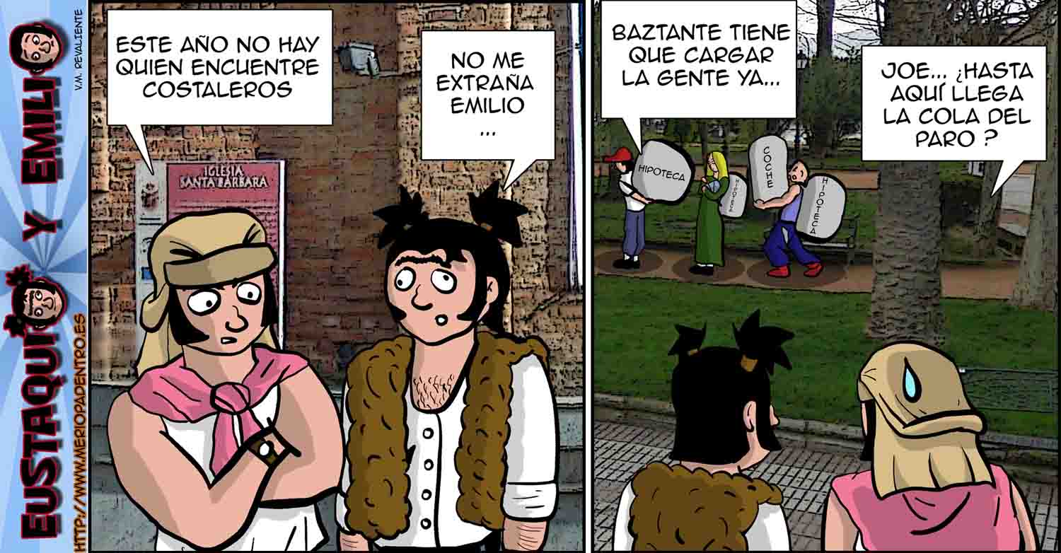 Eustaquio y Emilio, Febrero