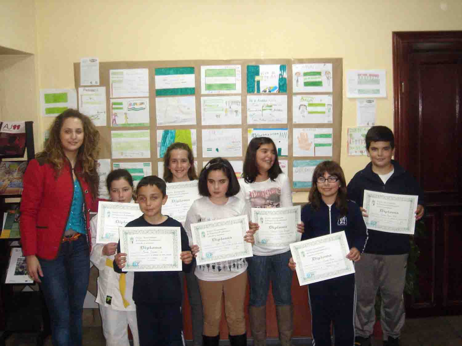 Primer Certamen Escolar de Dibujo con motivo del d�a de Andaluc�a