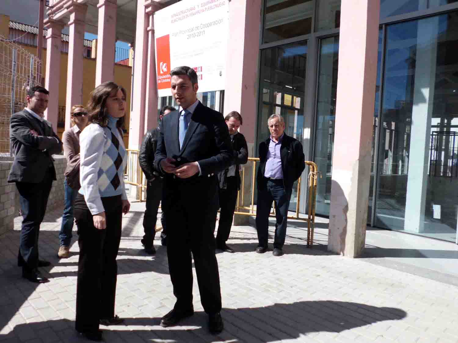 Obras del mercado de Pueblonuevo