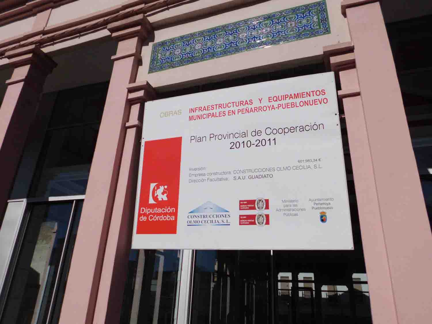 Campa�a electoral con las obras del PSOE, seg�n Ruiz