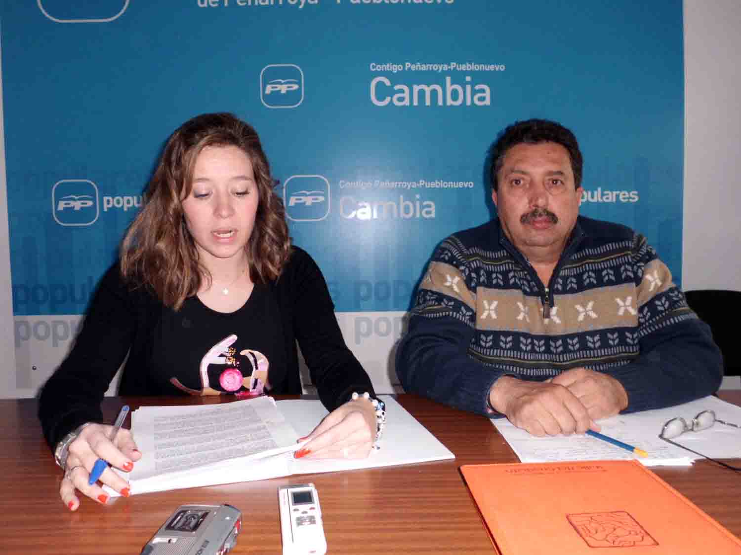 Rueda de Prensa PP de Pe�arroya