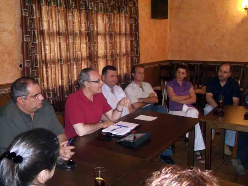 Mesa comarcal del PSOE en el Guadiato
