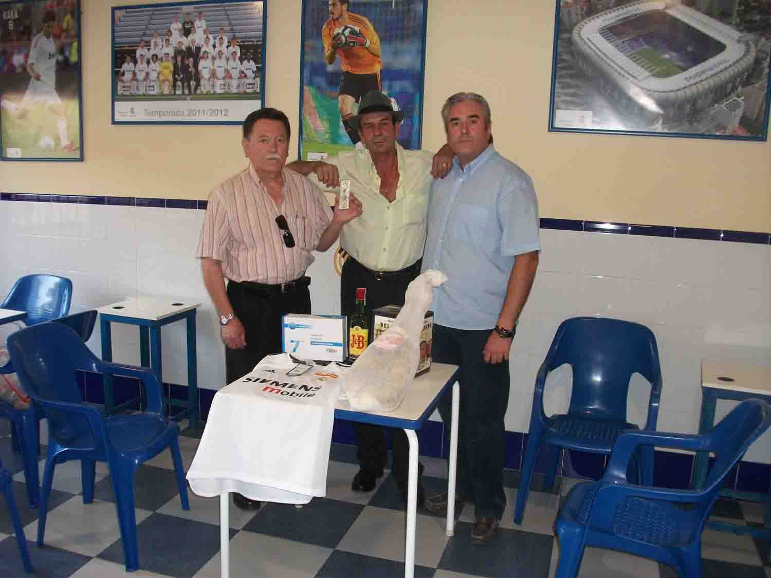 Rifa de la Pe�a Madridista de Pe�arroya-Pvo.