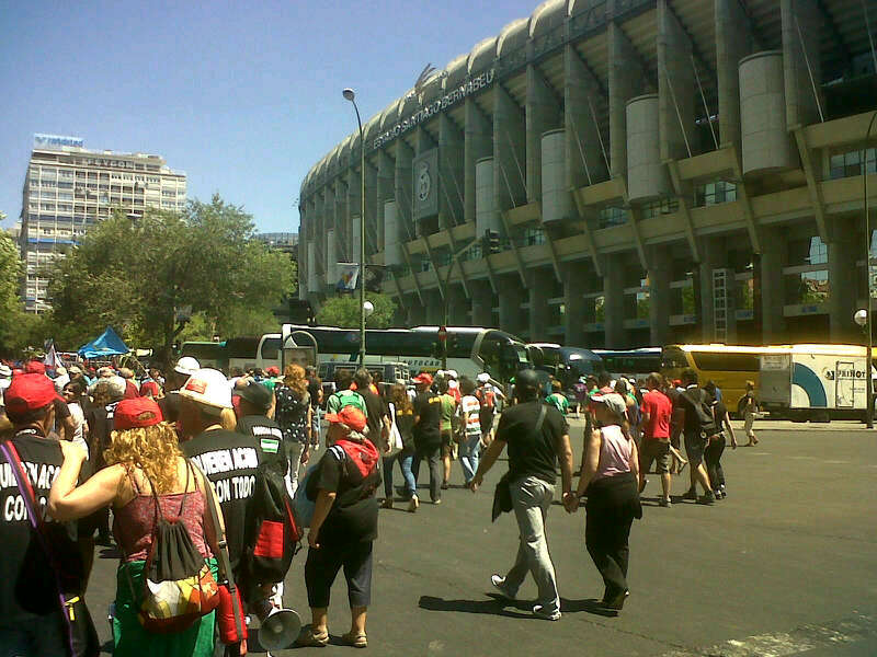 El Guadiato presente en la manifestacin de Madrid