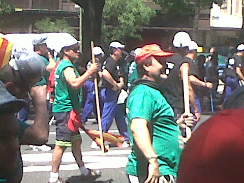 El Guadiato presente en la manifestacin de Madrid