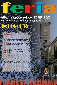 Cartel Feria Distrito de Pueblonuevo