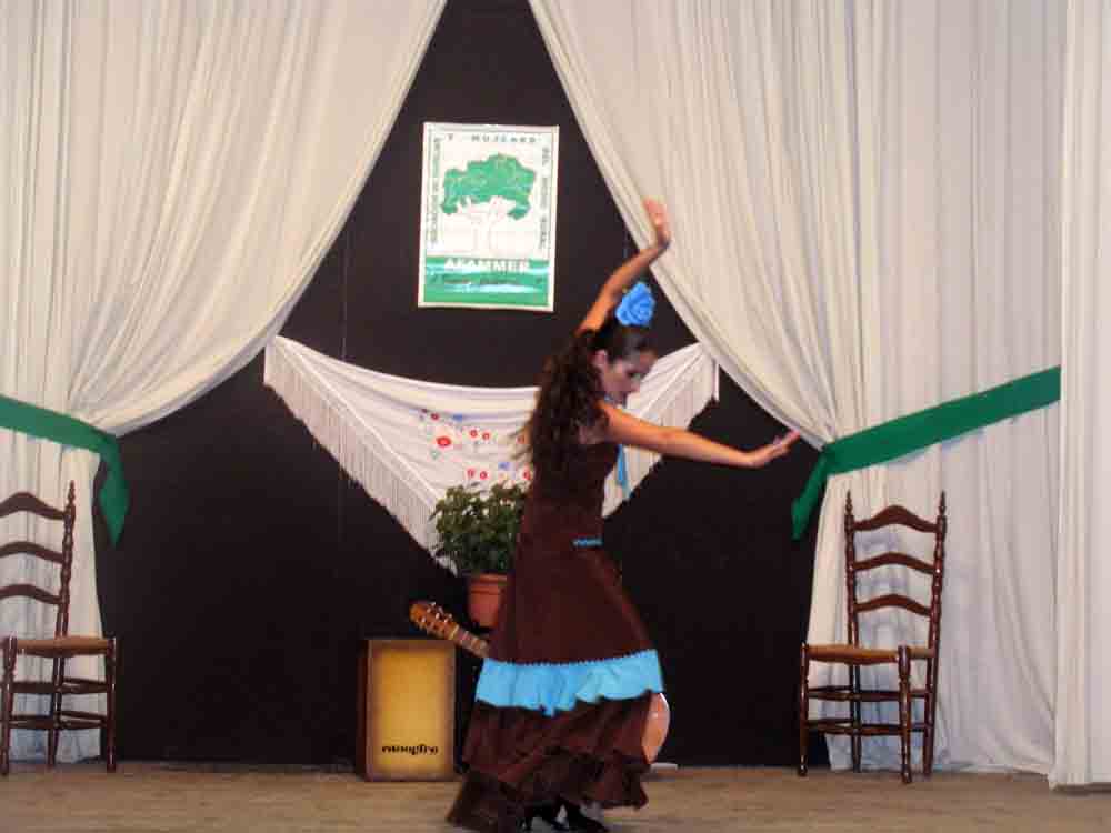 Baile Flamenco y Exposición de Trajes de Flamenca en Fuente Obejuna