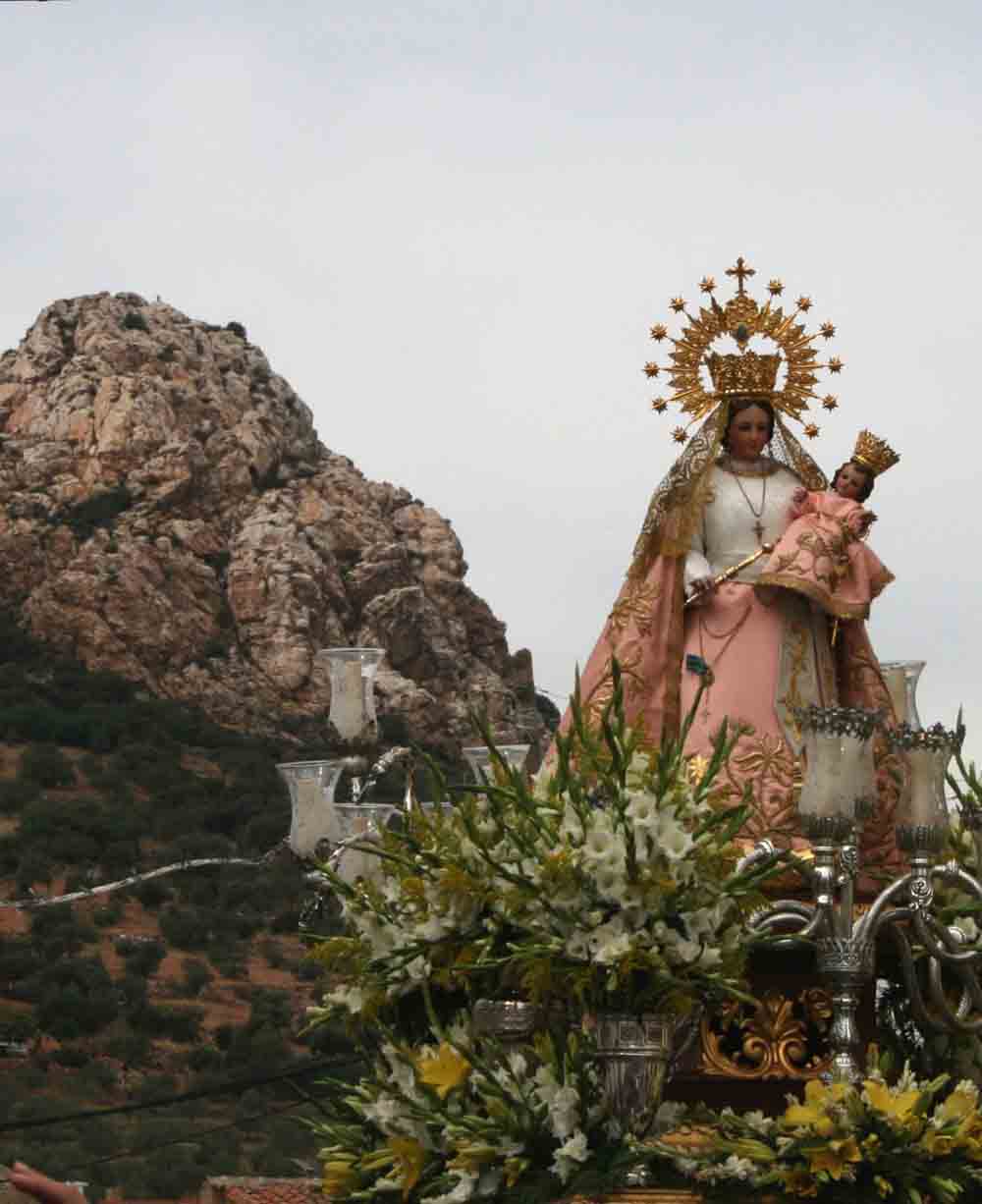 Virgen del Rosario, Patrona de Pe�arroya