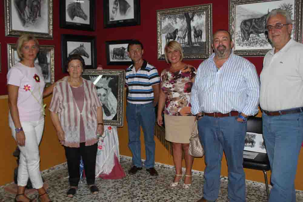 Inaugurada la exposicin de Javier Mesa