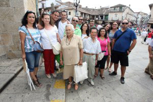 Familiares y amigos de Pe�arroya en Guadalupe