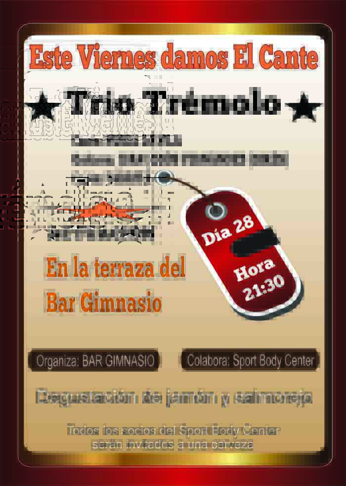 Pr�ximo viernes d�a 28