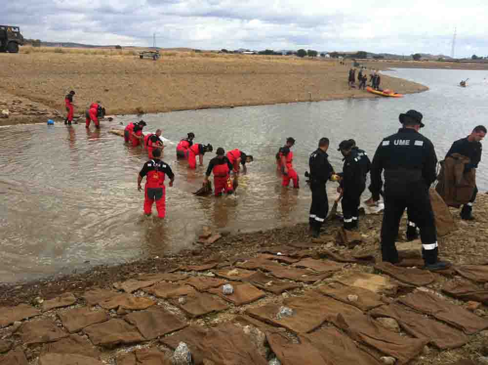 Ejercicios pr�cticos en la zona del pantano