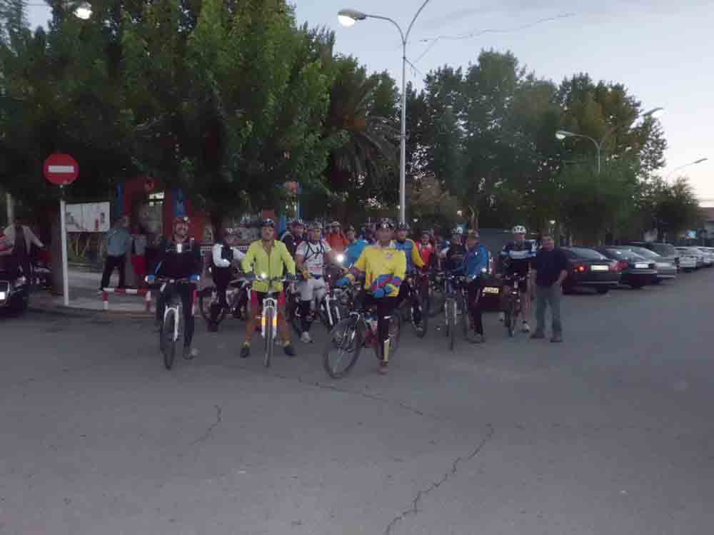 Segunda marcha ciclista nocturna