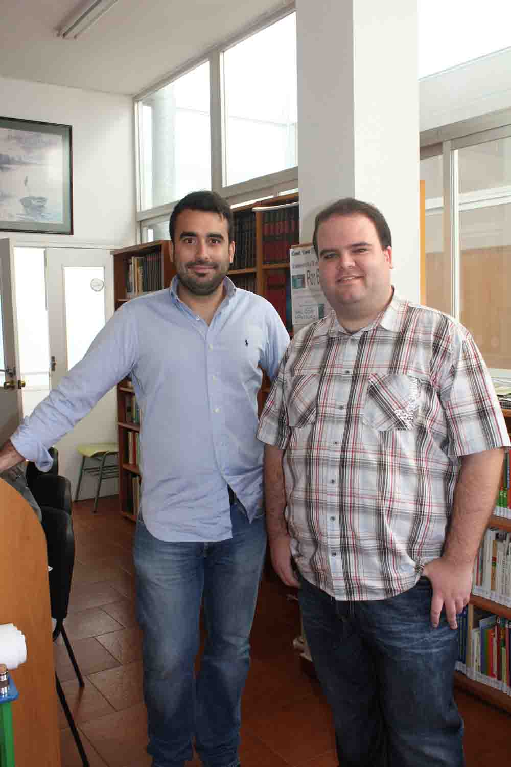 Alberto Mayoral y Andrés Morales