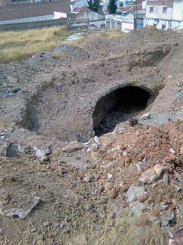 Colector roto desde hace un a�o