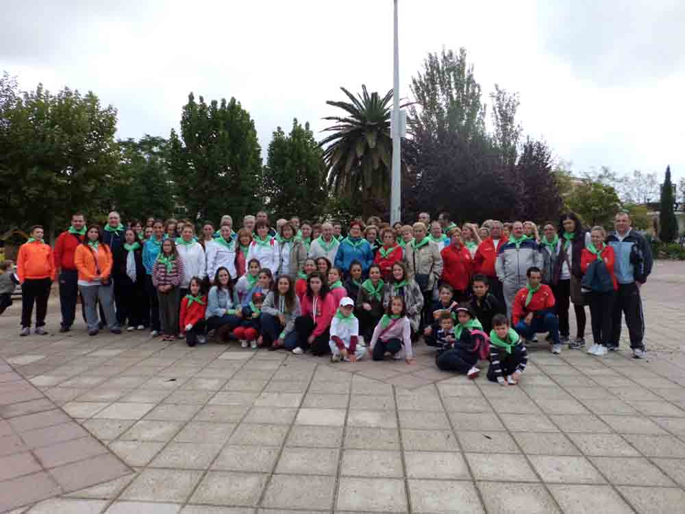 Marcha a favor de la lucha contra el c�ncer